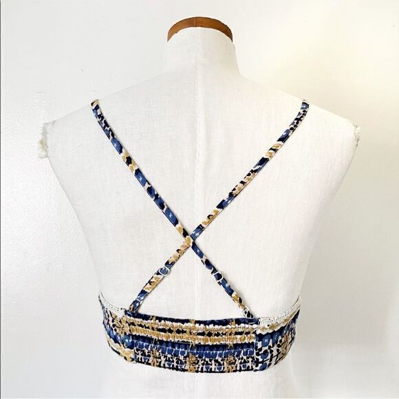 Free People Kya Two-Fer Slip Tunic Bralette & Mini Dress  Size SP - Picture 4 of 9